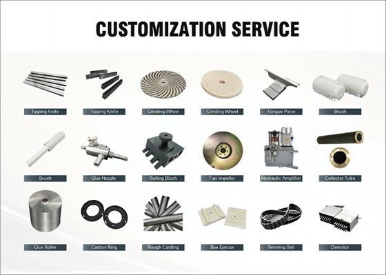 Square Blade Tipping Paper Cutting Knife with Long Functional Life and Sharp Cutting Edge for Cigarette Machines